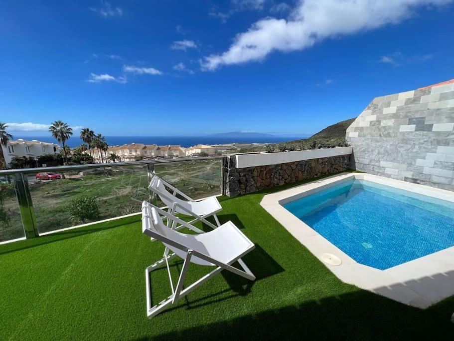 Villa Privada Con Piscina Tenerife Sur Aljaba 5 Chayofa Luaran gambar