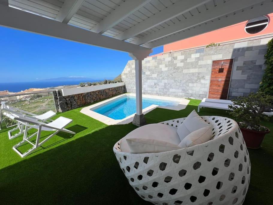 Villa Privada Con Piscina Tenerife Sur Aljaba 5 Chayofa Luaran gambar