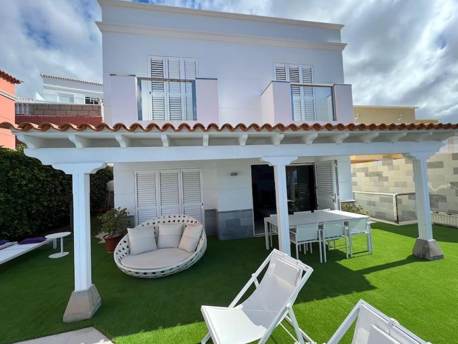 Villa Privada Con Piscina Tenerife Sur Aljaba 5 Chayofa Luaran gambar